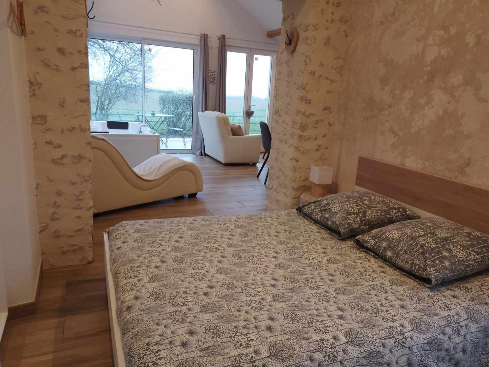 Gites & Spa Du Bien-Etre - Spa Privatif Courgains Dış mekan fotoğraf